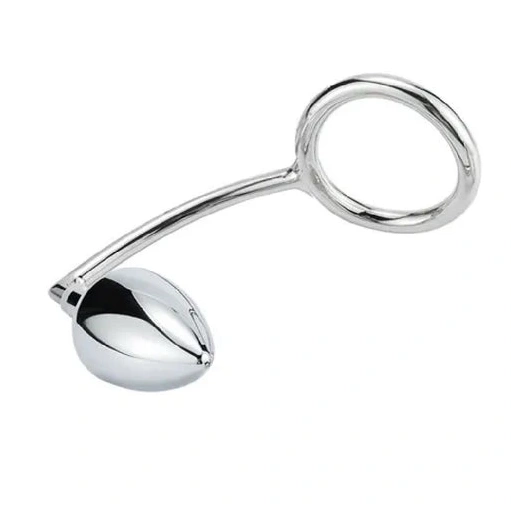 4663 with Anal Cock Hook Stainless Set DiscreetChoice Ring Steel 1124